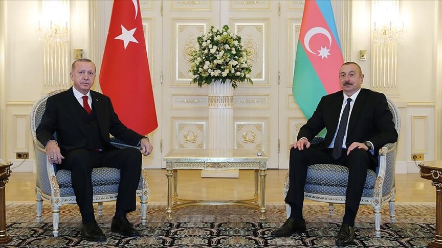 أردوغان يشكر علييف على جهوده في استقرار المنطقة
