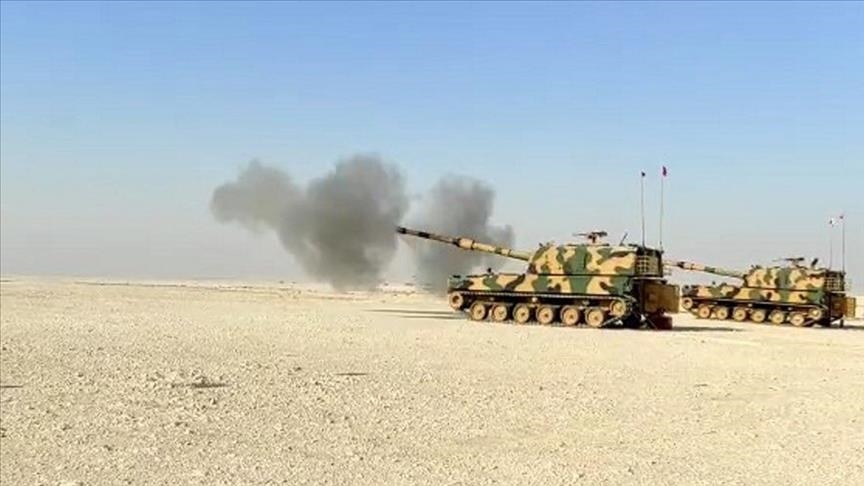 قوات تركية قطرية تجري تدريبات عسكرية في الدوحة