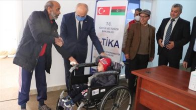 "تيكا" التركية تقدم مساعدات لذوي الاحتياجات الخاصة بليبيا