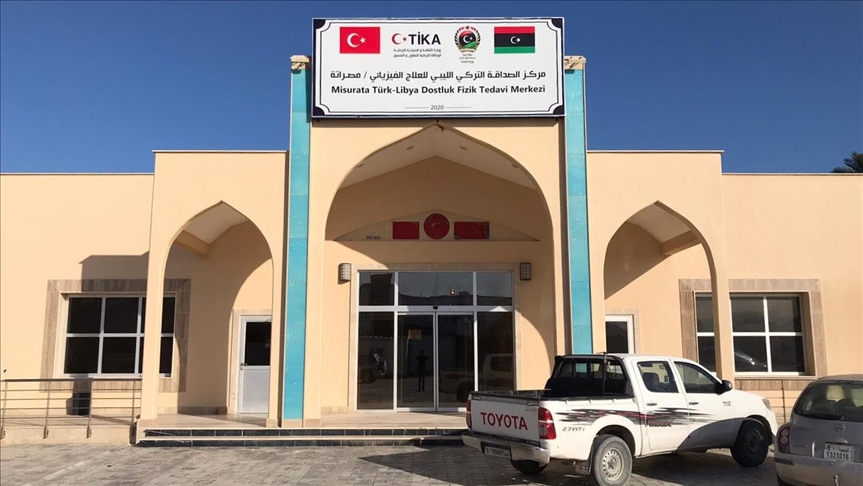 "تيكا" التركية تكمل إنشاء مركز للعلاج الفيزيائي بليبيا