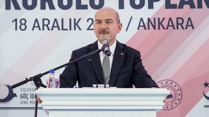 وزير تركي: تراجع عدد طالبي اللجوء المضبوطين في 2020