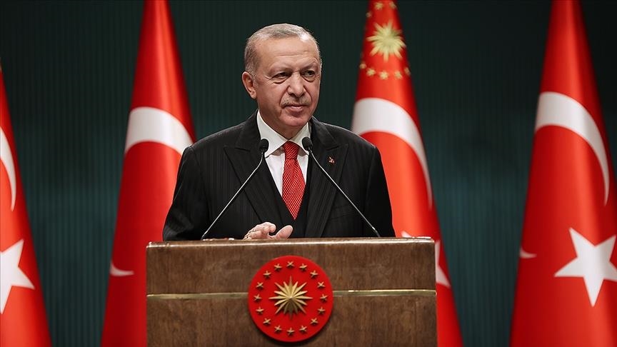 أردوغان يدعو للتعاون والتضامن العالمي لتجاوز مرحلة كورونا