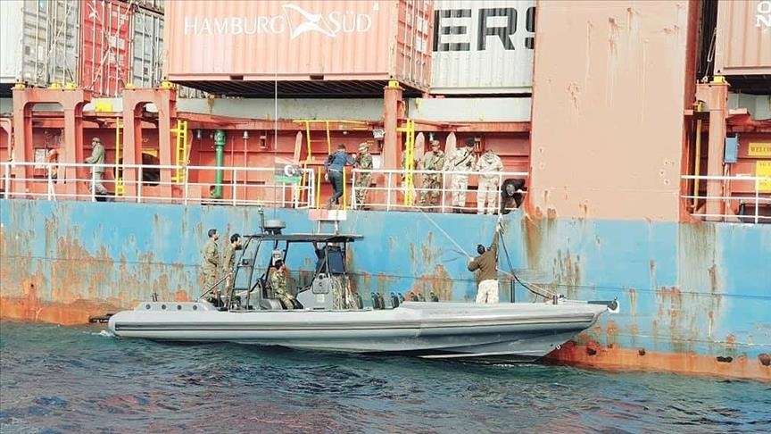 مليشيا حفتر تطلق سفينة تجارية تركية احتجزتها قبل أيام