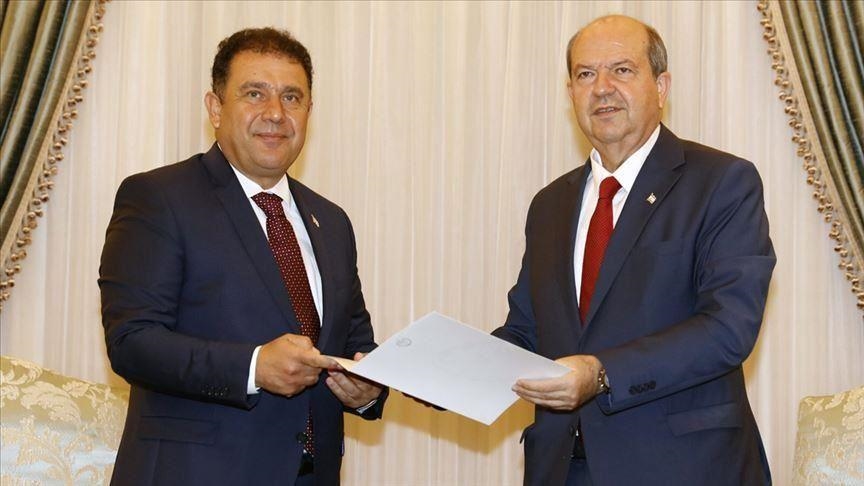 سانر يعلن تشكيل حكومة ائتلافية جديدة في قبرص التركية