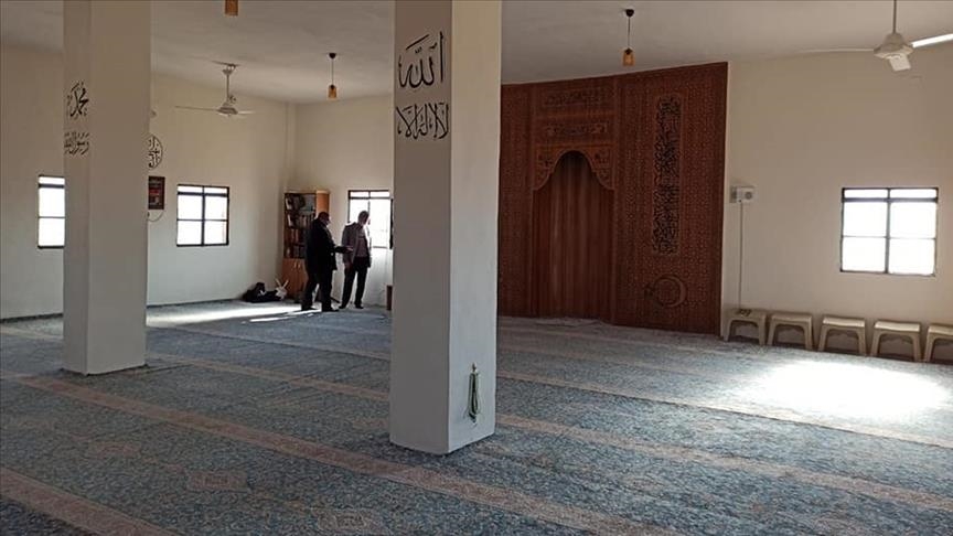 تركيا تفتتح مسجدا في "تل أبيض" السورية