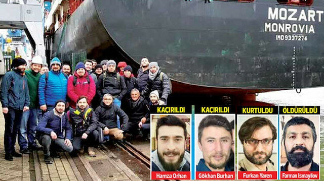 شركة بودن التركية: تم التواصل مع طاقم السفينة المختطفين