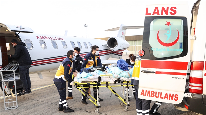 نقلت تركيا 4مصابين من كوسوفو لتلقي العلاج في مستشفياتها