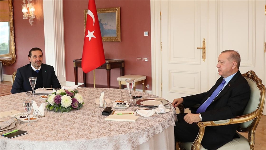 إسطنبول.. أردوغان يبحث مع الحريري التطورات الإقليمية