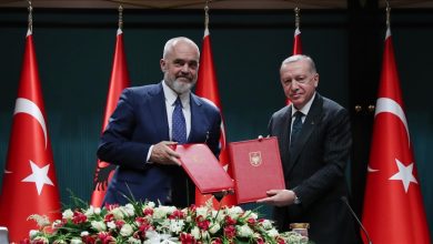 أردوغان: تركيا وألبانيا إلى مستوى جديد من التعاون الاقتصادي