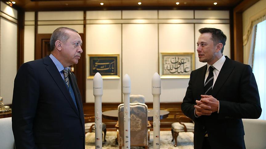 "أردوغان" و"ماسك" يبحثان التعاون التكنولوجي