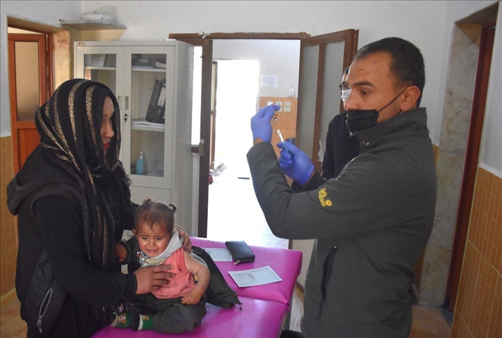 سوريا.. حملة تطعيم ثانية ضد شلل الأطفال في "نبع السلام"