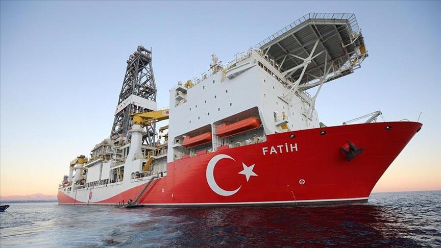 سفينة "الفاتح" التركية تصل منطقة التنقيب بالبحر الأسود