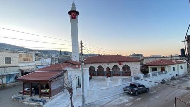 تركيا تنتهي من ترميم مسجد وضريح في عفرين السورية