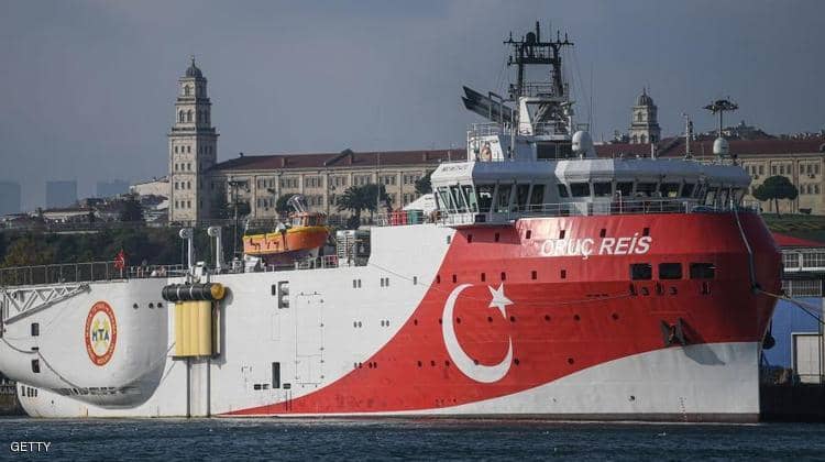 تركيا ترسل سفينة أبحاث‭ ‬للمياه الدولية واليونان تحتج