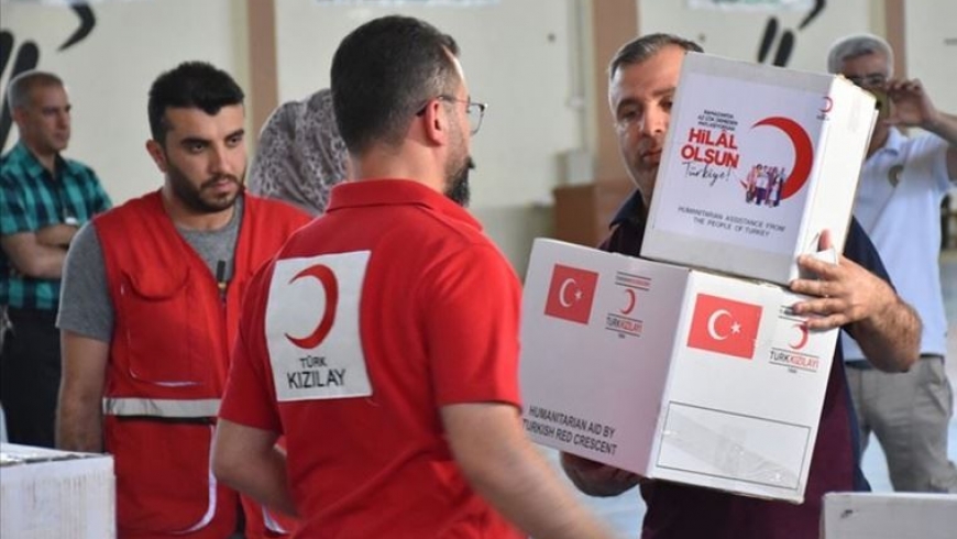 فلسطين.. الهلال الأحمر التركي يقدم مساعدات شتوية للأسر المتعففة