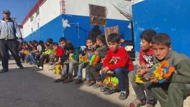إدلب السورية تستقبل مساعدات إنسانية تركية