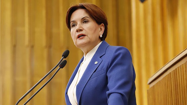 زعيمة حزب "إيي" التركي المعارض ميرال أقشنر