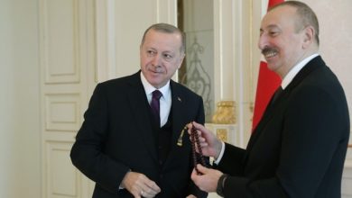 الرئيس الأذربيجاني يهنئ أردوغان بعيد ميلاده