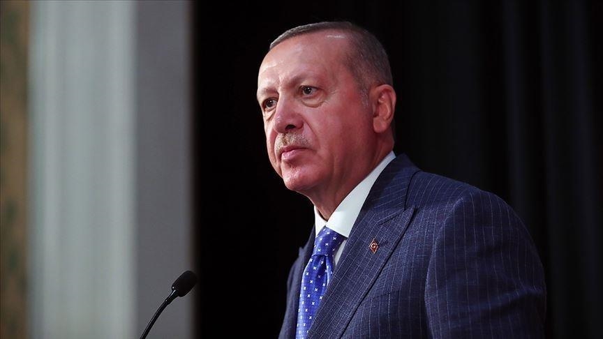 أردوغان يعزي أسر الشهداء الأتراك