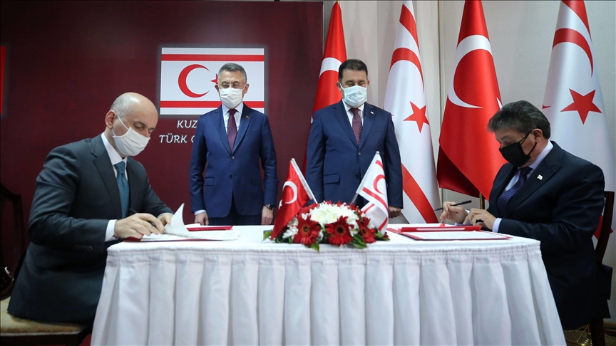 بينها الطاقة والاقتصاد.. تركيا وشمال قبرص توقعان عدة اتفاقيات