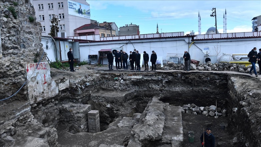 اكتشاف آثار رومانية في طرابزون التركية