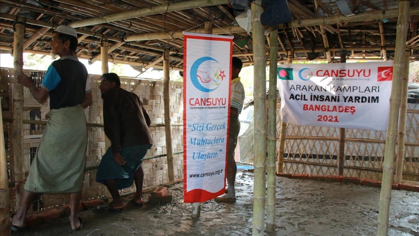 جمعية تركية تبني بيوتا للاجئي الروهنغيا في بنغلاديش