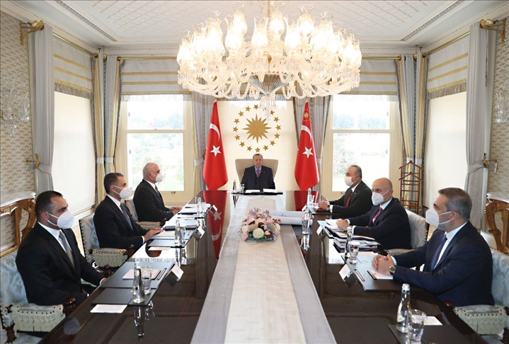 إسطنبول.. أردوغان يلتقي نائب رئيس وزراء أذربيجان