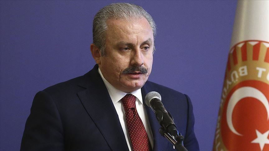 رئيس البرلمان التركي يدعو لعدم التمييز بين التنظيمات الإرهابية