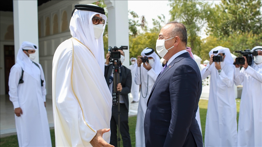 تشاووش أوغلو: ممتنون من دور قطر في الملف السوري
