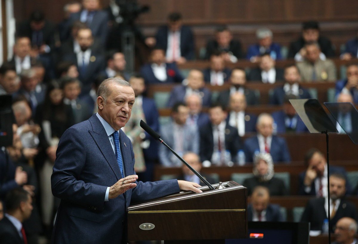 اجتماع الكتلة البرلمانية لحزب "العدالة والتنمية"، بالعاصمة أنقرة