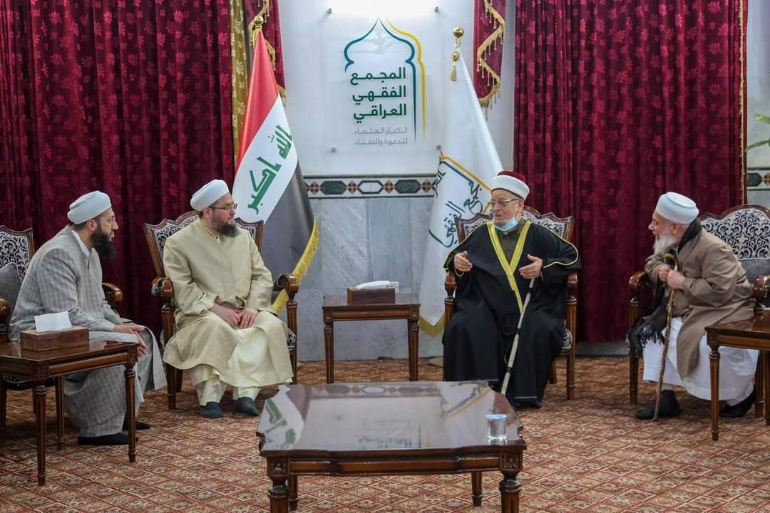 وفد من علماء تركيا يزور المجمع الفقهي العراقي