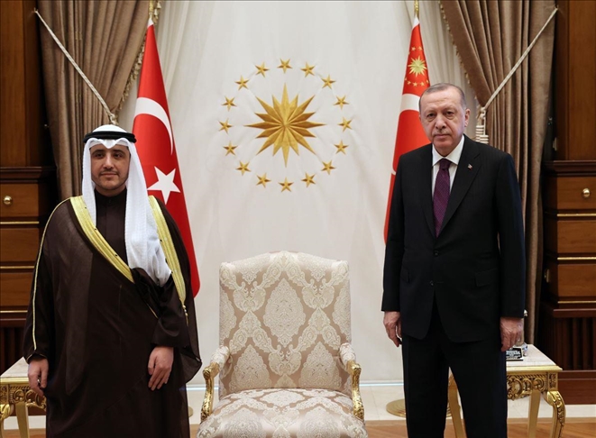 أردوغان يلتقي وزير الخارجية الكويتي