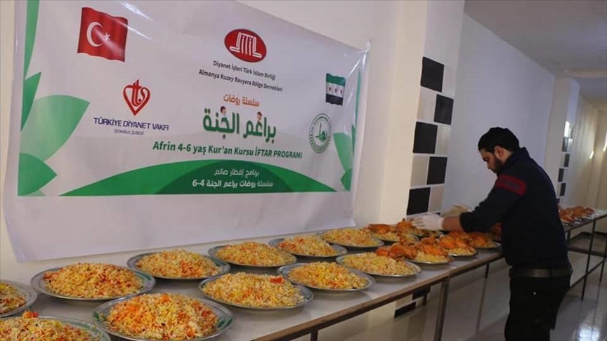 عفرين.. "ديتيب" التركية تقدم وجبات إفطار لـ 200 سوري يومياً