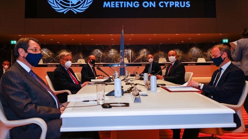 اجتماعات مجموعة "5+1" حول قبرص،